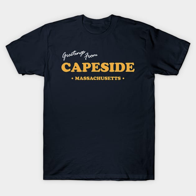 Capeside Massachusetts T-Shirt by deadright